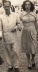 Meus pais, Nilo e Cleuza, em 1950.